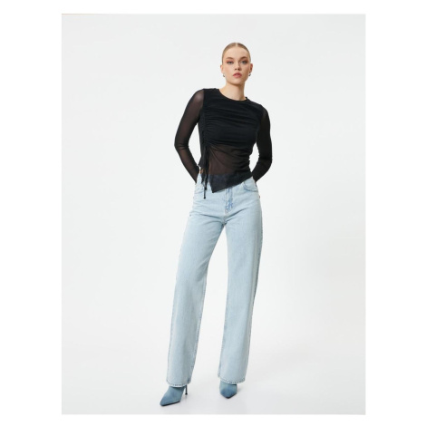 Koton Women's Jean Trousers