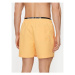 Calvin Klein Swimwear Plavecké šortky KM0KM00992 Oranžová Regular Fit