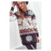 Warm, long, black Christmas sweater