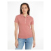 Old Rose Women's Polo Shirt Tommy Hilfiger 1985 Collection - Ladies