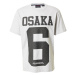 Superdry Tričko 'Osaka'  svetlosivá / čierna