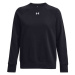 Under Armour RIVAL FLEECE CREW Dámska mikina, čierna, veľkosť