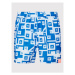 Adidas Plavecké šortky Graphic HA3313 Modrá Regular Fit