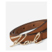 Opasok Karl Lagerfeld K/Signature Sm Buckle Belt Sudan Brown