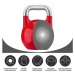 Gorilla Sports Soutěžní kettlebell, červený, 32 kg