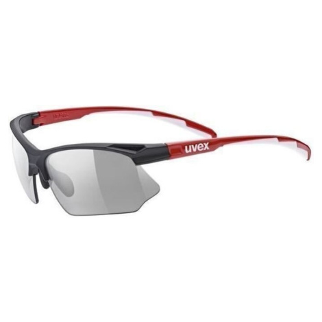 UVEX Sportstyle 802 V Black/Red/White/Smoke Cyklistické okuliare