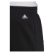 adidas LIN FT SHO Dámske šortky plus size, čierna, veľkosť