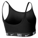 Nike TROPHY BRA G Dievčenská športová podprsenka, čierna, veľkosť