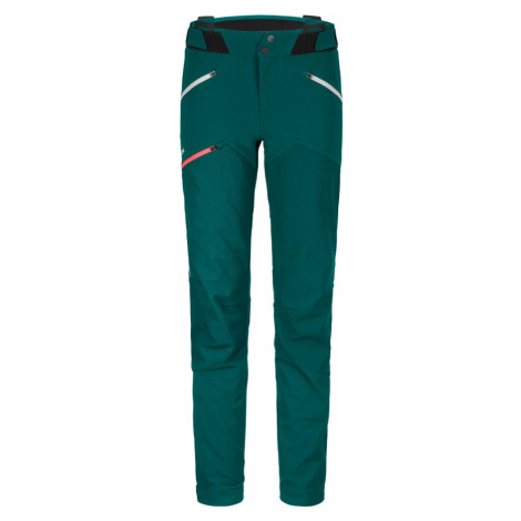 Ortovox Westalpen Softshell Pants W Pacific Green Outdoorové nohavice
