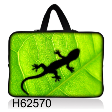 Taška Huado na notebook do 10.2" Zelený Gekon
