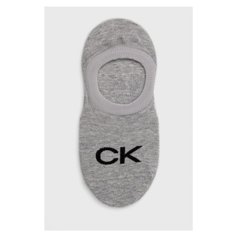 Ponožky Calvin Klein dámske, šedá farba, 701218773
