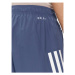 Adidas Teplákové nohavice Future Icons 3-Stripes IR9239 Modrá Slim Fit