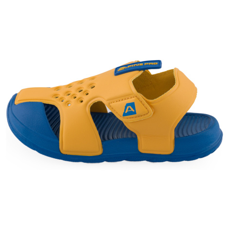 Detské letné topánky ALPINE PRO BREDO banana