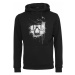 Mr. Tee Waterpaint Skull Hoody black