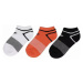 4F Detské ponožky - 3 páry HJL20-JSOM005 WHITE+RED+BLACK