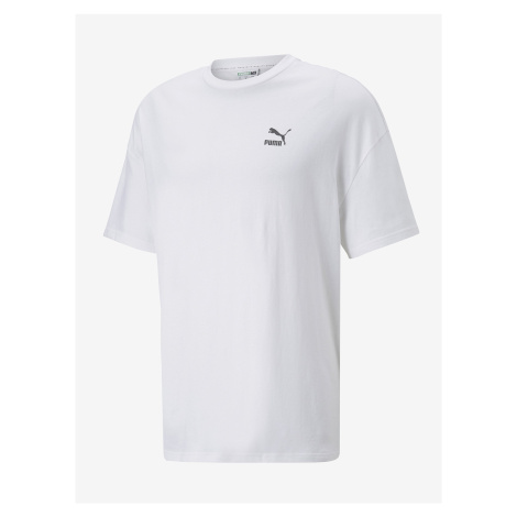 White Mens Oversize T-Shirt Puma Classics - Men