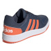 Juniorská rekreačná obuv ADIDAS Hoops 2.0 crew navy true orange cloud white