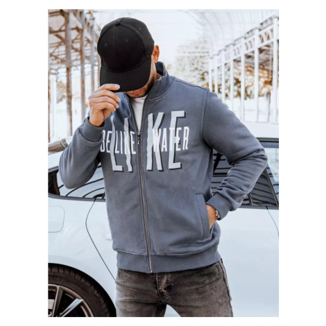 Dark grey men's Dstreet zip-up sweatshirt