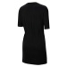 Nike NSW ICN CLSH DRESS SS W Dámske šaty, čierna, veľkosť