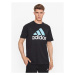 Adidas Tričko Essentials Single Jersey Big Logo T-Shirt IJ8582 Čierna Regular Fit