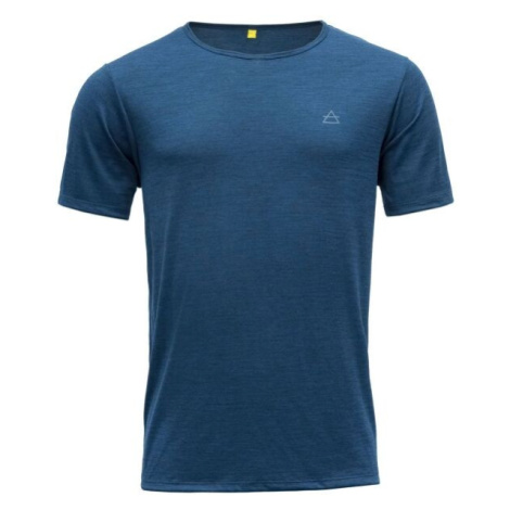 Devold VALLDAL MERINO 130 Pánske tričko, modrá, veľkosť
