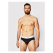 Calvin Klein Underwear Súprava 3 kusov slipov 0000U2661G Čierna