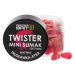 Feederbait twister mini šlimak wafters 11x8 mm 25 ml -jahoda/ryba