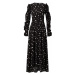 Essentiel Antwerp Košeľové šaty 'Zangle'  čierna / biela
