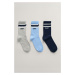 PONOŽKY 3-PACK GANT SPORT SOCKS 3-PACK šedá