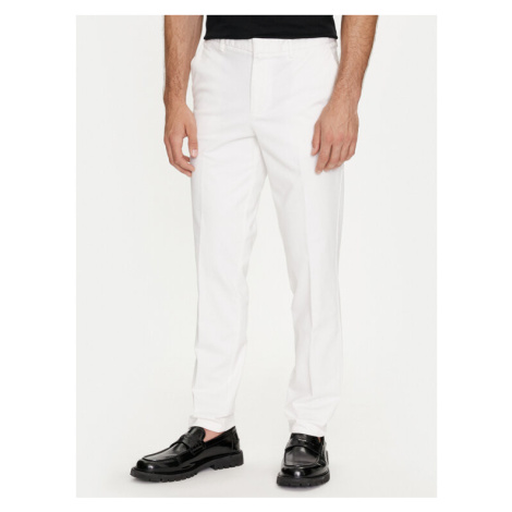 Boss Chino nohavice Kaito1 50487966 Biela Slim Fit Hugo Boss