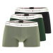 Tommy Hilfiger Underwear Boxerky 'Essential'  tmavomodrá / sivobéžová / zelená / biela