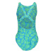Dievčenské plavky Hydrastrong Multiple Print Jr NESSD045-380 - Nike S (130-140 cm)