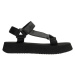 Calvin Klein SANDAL VELCRO WEBBING Dámske sandále, čierna, veľkosť