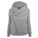 Urban Classics Ladies Asymetric Zip Jacket grey