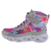 Farebné svietiace dievčenské topánky Skechers Twisty Brights - Sweet Starz 302690L-SMLT