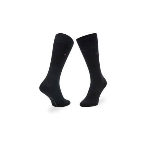 Tommy Hilfiger Súprava 2 párov vysokých pánskych ponožiek 472001001 Sivá