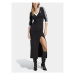 Adidas Každodenné šaty adicolor Classics IK0439 Čierna Slim Fit