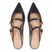 Tommy Hilfiger Šľapky Th Pointy Leather Mule FW0FW07722 Čierna