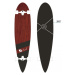 Longboard STUF LONG BEACH brown