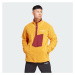 ADIDAS TERREX Športový sveter 'Xploric High-Pile-Fleece Pullover'  žltá / karmínovo červená