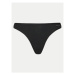 Calvin Klein Underwear Súprava 3 kusov stringových nohavičiek 000QD5217E Čierna