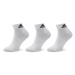 Adidas Súprava 3 párov vysokých dámskych ponožiek T Spw Ank 3P HT3468 Biela