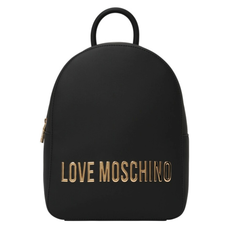 Love Moschino Batoh  zlatá / čierna