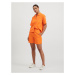 VILA Plisované nohavice 'Katan'  oranžová