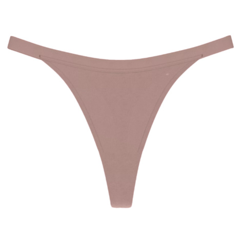 Dámske tangá Smart Natural Brazilian String - - hnedá 00ZE - TRIUMPH 01