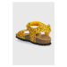 Detské sandále Geox žltá farba