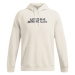 Pánska zateplená mikina s kapucňou UNDER ARMOUR UA Rival Flc Txtr CG Hoodie-WHT