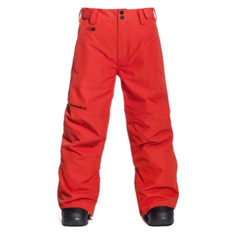Horsefeathers REESE YOUTH PANTS Chlapčenské lyžiarske/snowboardové nohavice, červená, veľkosť