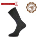 Lonka KlimaX Unisex merino ponožky - 5 párov BM000000626500102396 čierna melé