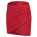 Dámska bavlnená sukne Nordblanc Asymmetric červená NBSSL7406_TCV